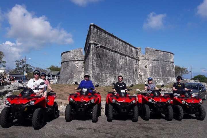 Guided Nassau ATV & beach stop — Product image supplied through Viator.