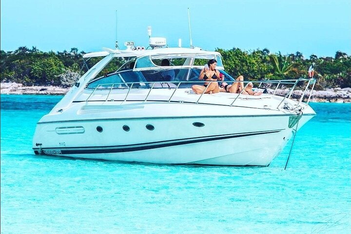 Private Sun Seeker or 33ft boat day — Product image supplied through Viator.