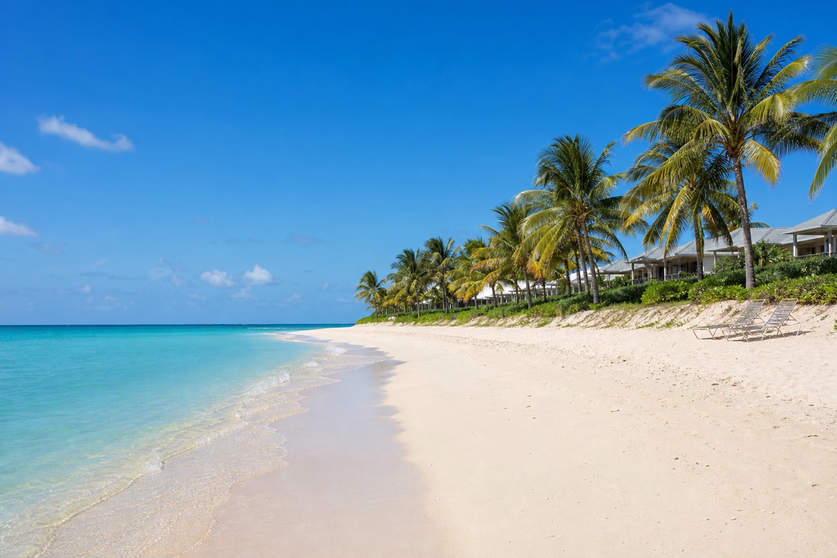 Cable Beach, west of downtown Nassau